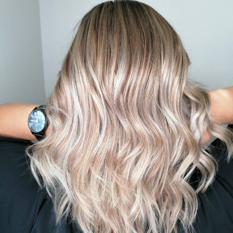 Balayage - Strähnen - Blonde Haare